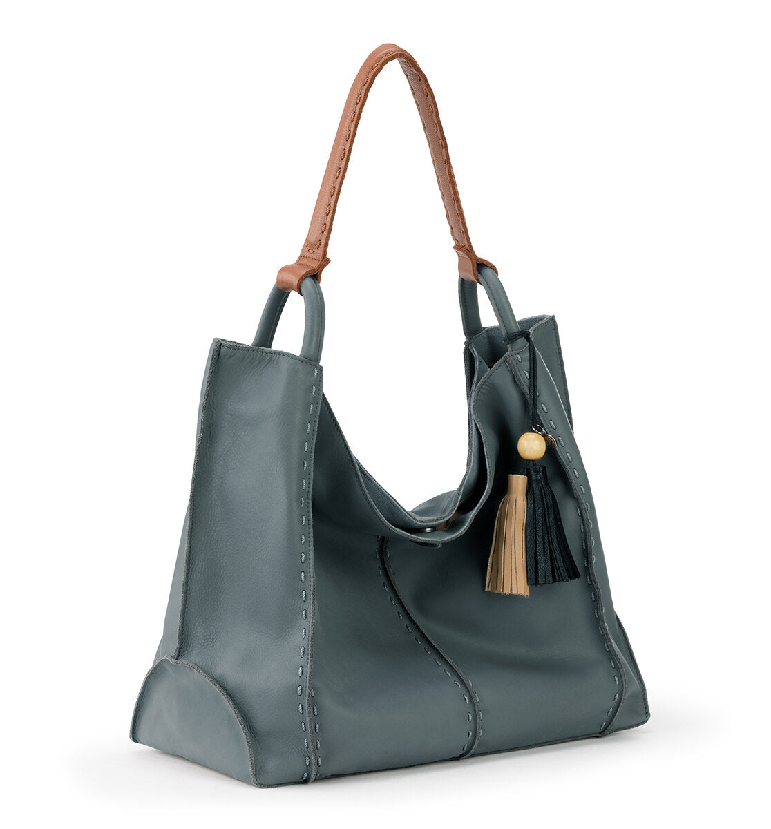 Upcrafted Textured Leather Sierra Large Carryall Bag