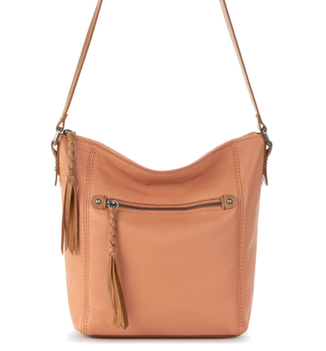 Vintage ~THE SAK Brown Pebble Leather Crossbody /Shoulder Bag /Purse~Iris |  eBay