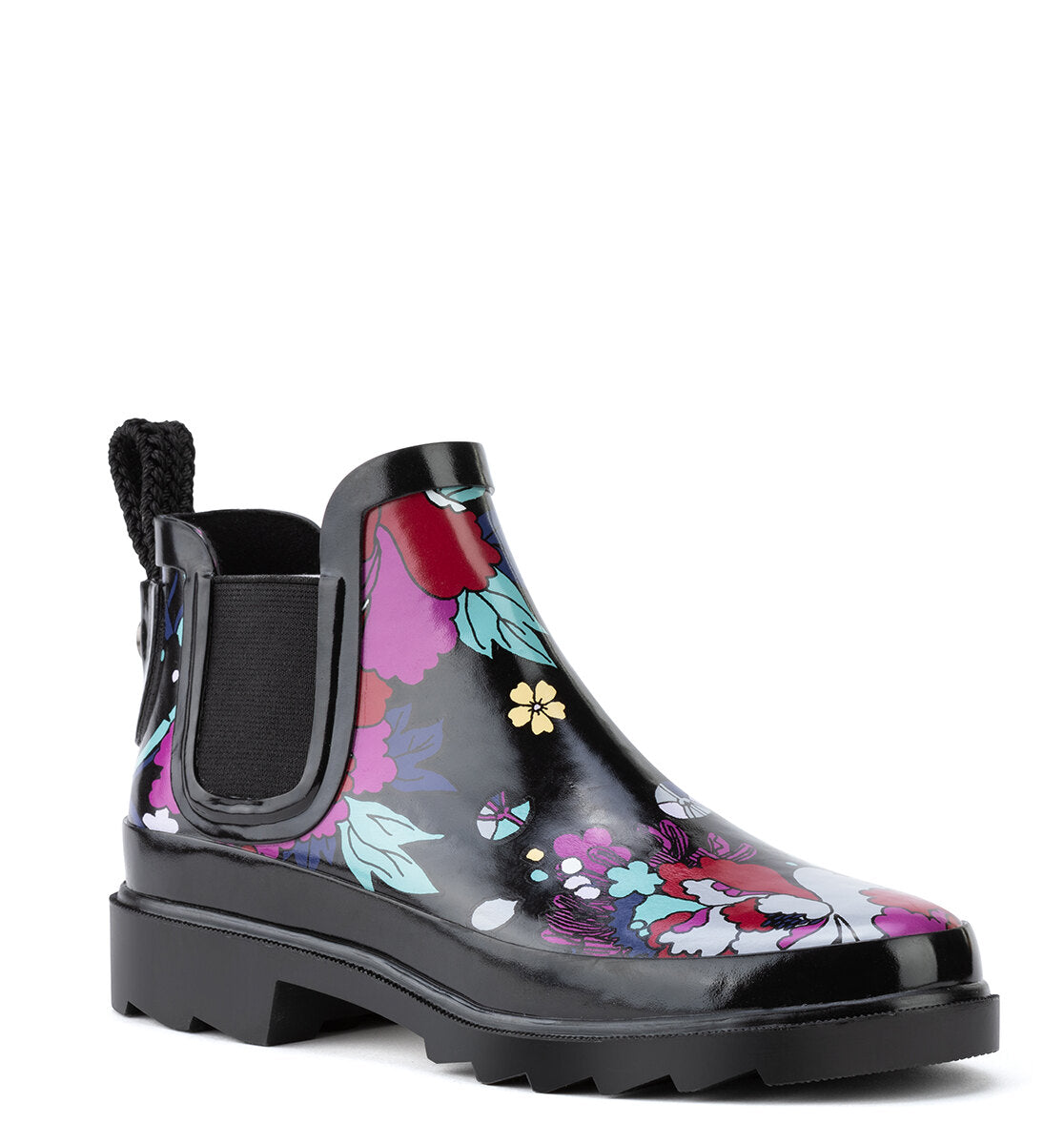 Ankle rubber hot sale rain boots