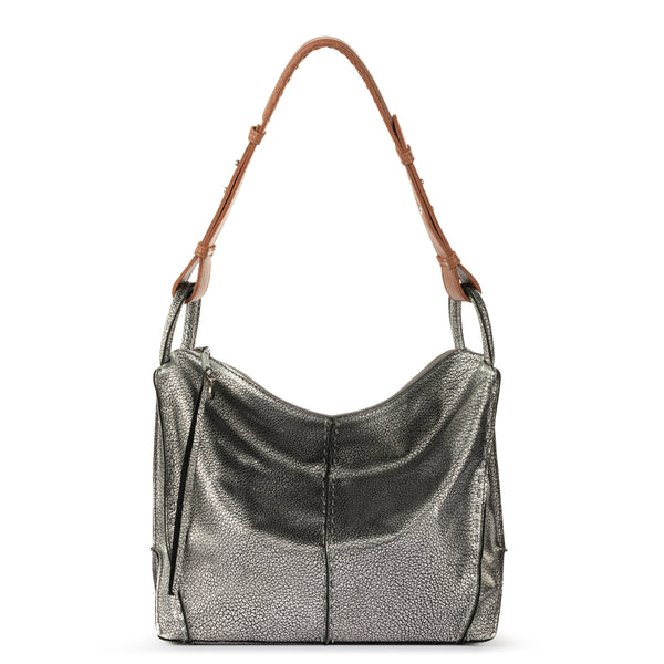 The Sak Women Leather Duffle Soho Slim Convertible outlets Crossbody/Shoulder Hobo Bag