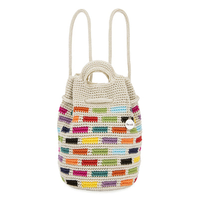 The Sak Dylan Small Backpack | Hand Crochet - Prisma Tile