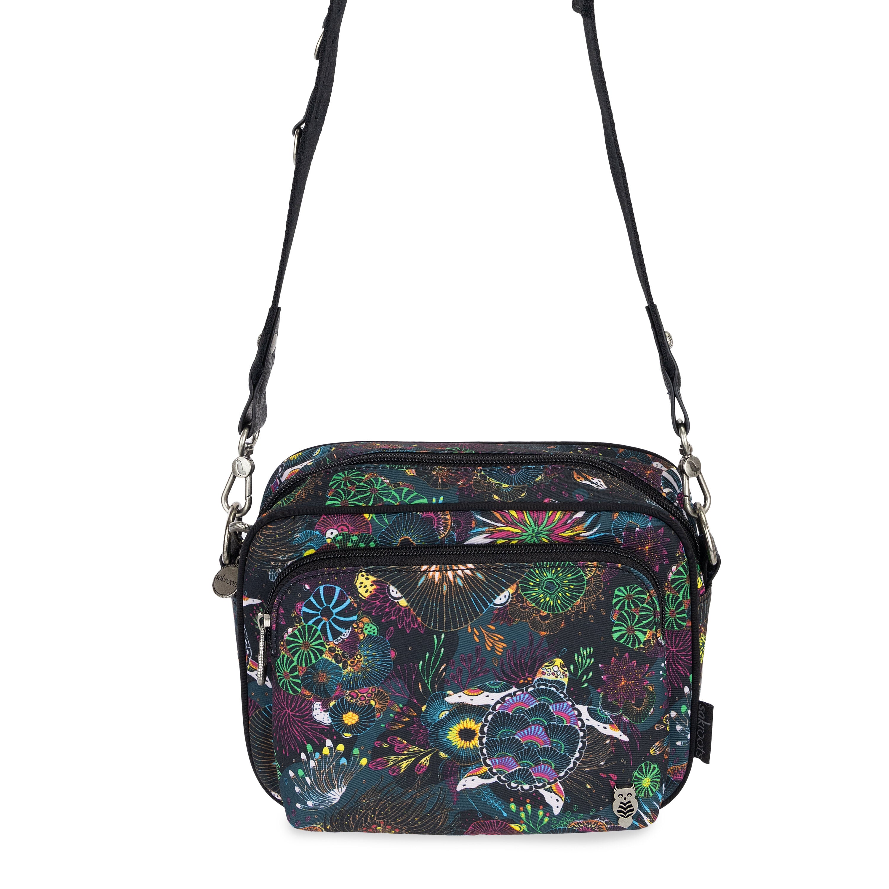Wholesale New Design Travel Functional Multi-Pocket Crossbody Bag