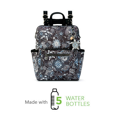 wholesale bags made from reclaimed plastic bottles - small black bags