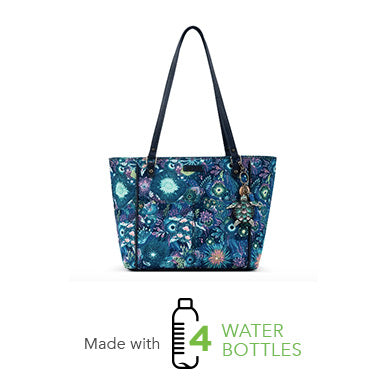 Small Up Cycle White Bags - Made from reclaimed water bottles - 225  Bags/Case