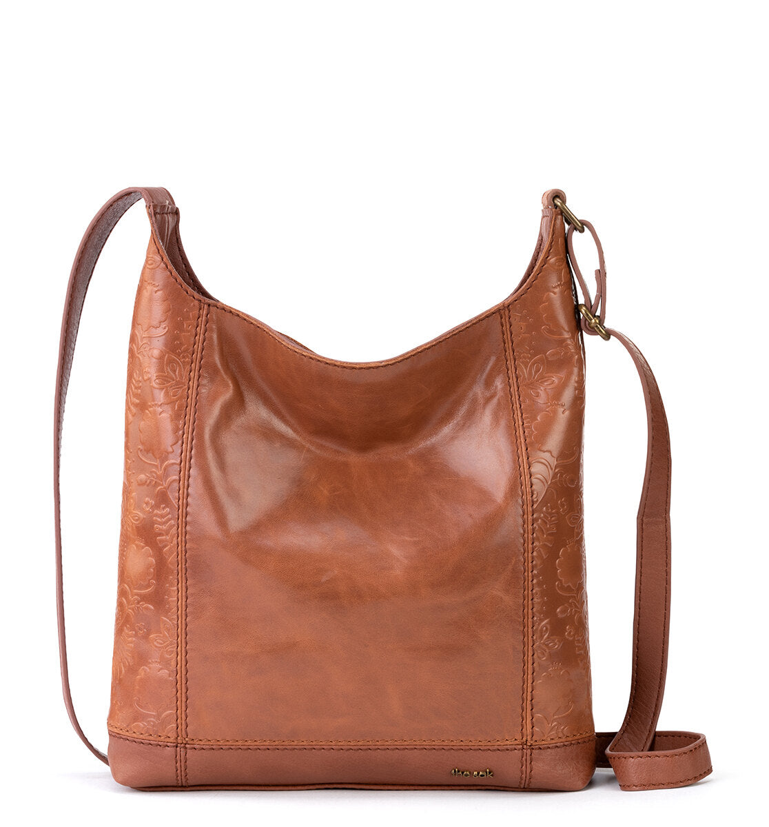 The Sak de Young Crossbody Bag Leather - Slate