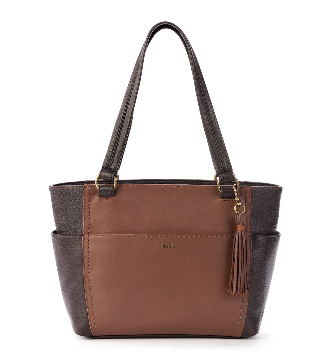 The Sak Geo Leather Sling Backpack in Brown | Lyst