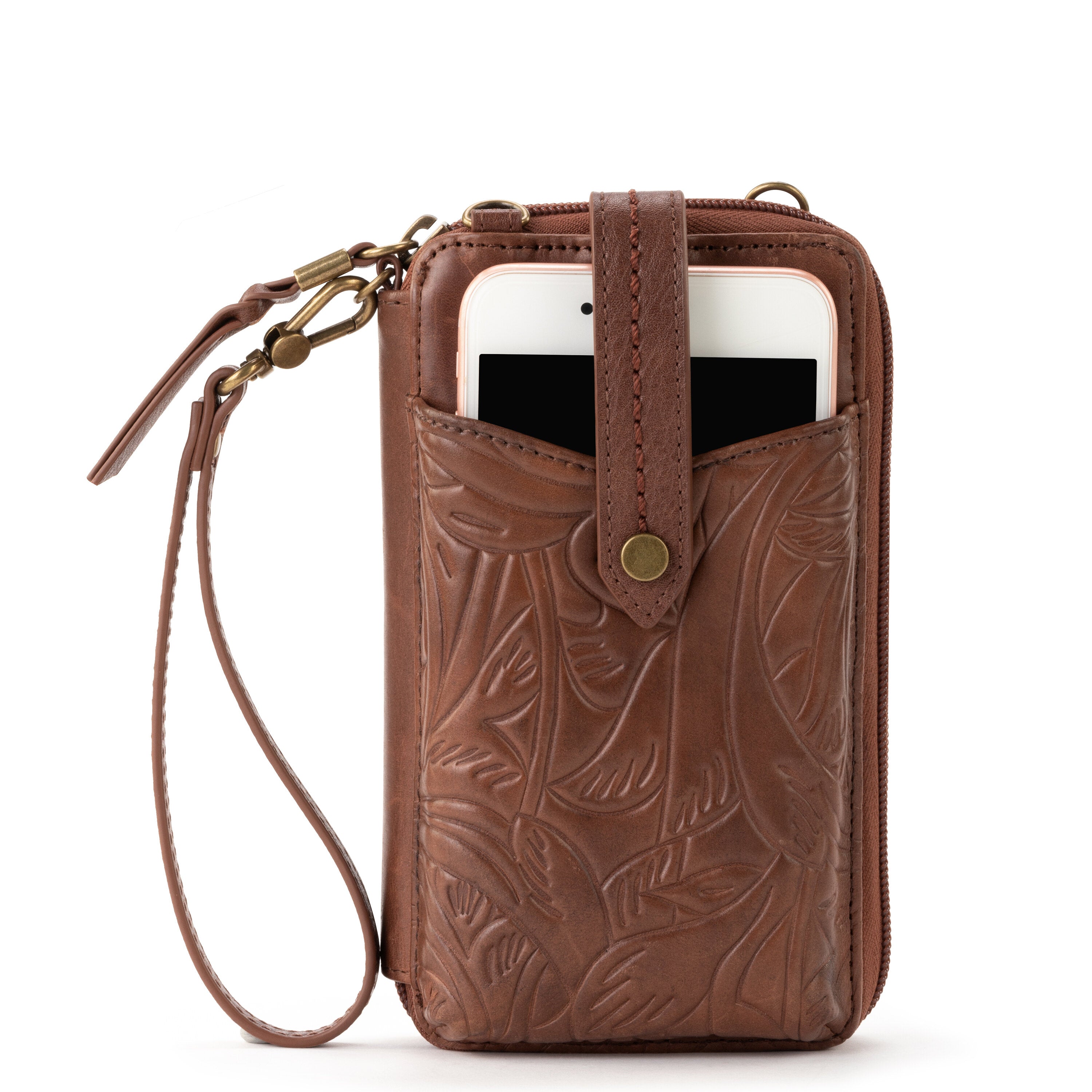 silver leather slim crossbody handbag — MUSEUM OUTLETS